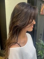 ノラ ウメダ(NORA UMEDA)&nbsp;【NORA UMEDA 高木】ナチュラルグラデーション地毛ハイライト