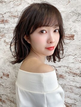 リープアルケー ヘアアンドヘッドスパ 錦糸町北口店(leap arche Hair&head spa) ミディアムレイヤーカット/似合わせカット/髪質改善/錦糸町