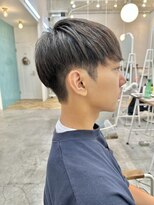 ロミー 本厚木(ROMMY.) 刈り上げツーブロックナチュラルヘア学生ヘアマッシュメンズヘア