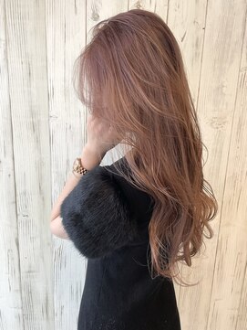 ルク(Luc.) ハイトーン×ピンクベージュミルクティー☆