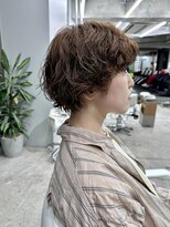 レコ 渋谷(LECO)&nbsp;ショートヘアのパーマスタイル