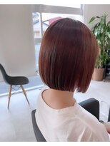 クレア 岡崎南店(CREA)&nbsp;ボブスタイル♪ピンクブラウン