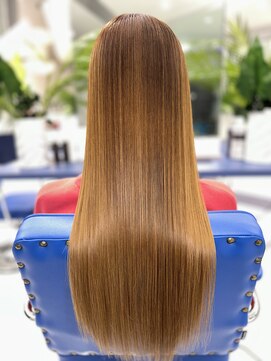 スリーディーヘア(3D Hair) ハイライトカラー/髪質改善M3D似合わせカット縮毛矯正ストレート