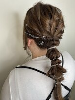 アバロン(Avalon)&nbsp;一束編み　水引き