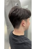 大人　短髪　ニュアンスパーマ