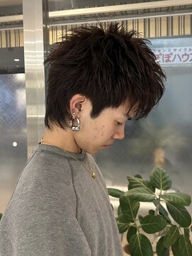 アース 高円寺店(HAIR & MAKE EARTH) スパイキーウルフ!{@02st96}