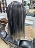 【THE COLORS】High contrast balayage