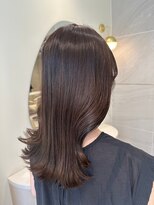 ミズチャーム(Ms.CHARM)&nbsp;レイヤーカット/外はねくびれヘア/ココアブラウン