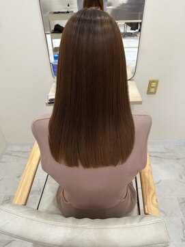 ジーナ 福岡藤崎(Zina) [Zina藤崎]髪質改善/オリーブベージュ/韓国ヘア/前髪/顔周り