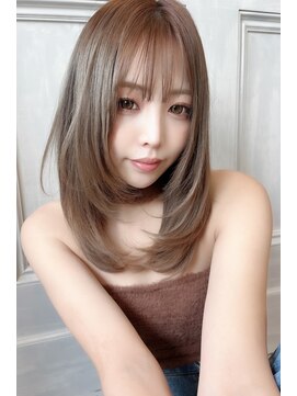 アンク リーフ(ankh leaf) レイヤー/元住吉/武蔵小杉/髪質改善/ケアブリーチ/学割