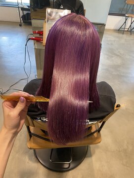 トテ(tote.) ダブルカラー　水素ケアカラー　ラベンダーカラー