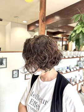 ヤソ(yaso) デジタルパーマ　×  ボブ