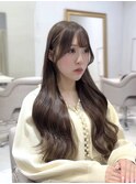 三宮　顔まわりカット　ショコラブラウン