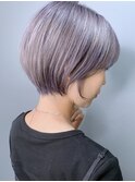 【morio】浦和　ハイトーン　紫　丸み　ショート♪