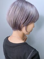 モリオ(morio)&nbsp;【morio】浦和　ハイトーン　紫　丸み　ショート♪