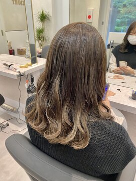 エイト 難波店(EIGHT namba) 【透明感グレージュ☆】