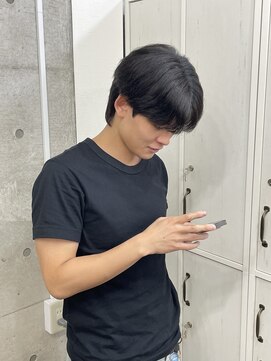 メルシー トータル ブランディング サロン(merci TOTAL BRANDING SALON) メンズ センターパート