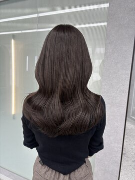 ボタン ハカタ(VOTAN hakata) 市野瀬裕奈/博多/韓国ヘア/マロンブラウン/暗めカラー/レイヤー