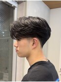 骨格補正カットのみでこの毛流れ◎