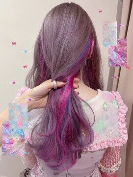 ベティ(Bettie) ユニコーンカラー デザインカラー インナーカラー ガーリー