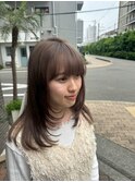 ワンカラーで作る透明感カラー＋髪質改善トリートメント9