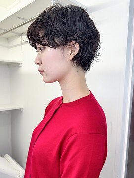 アルバム 渋谷パルコ(ALBUM) ショート美髪前髪カットデジタルパーマ_ba490941