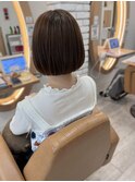 大人可愛いナチュラルボブミニボブ20代30代40代