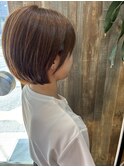 丸みショートボブ