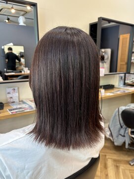 アルター(aL ter) 【大人ミディアム】暗めカラー/グランマッシュ/中島真里奈