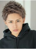 刈り上げツーブロックショート短髪ビジネスヘア