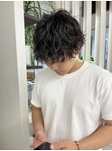 波巻きスパイラルパーマ