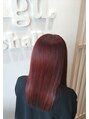 アグ ヘアー シャル 登米佐沼店(Agu hair shall) レッドカラーで上品をプラス!!
