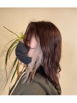 ヘアーフリーティー Hair freety インナカラー シルバーベージュ