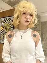 束&nbsp;blonde color/ふんわりbob