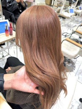 ゼスト フィーノ(ZEST fino) 【ナツミ】初カラーでミルクティーベージュ