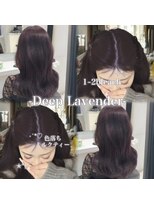 チューン 銀座(TUNE)&nbsp;ディープラベンダー/ケアブリーチ/髪質改善トリートメント