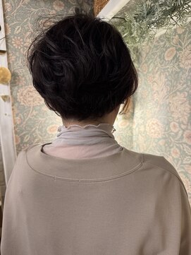 ハンサムショートパーマ