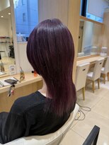 アッシュ 中目黒店(Ash)&nbsp;ロングウルフ×カシスパープル