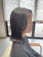 カーフ アオゾラヘアー 光の森2号店(calf AOZORA HAIR)&nbsp;切りっぱなしのベルボブ