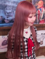 ブロック ジャポン(bloc japon)&nbsp;ダスティピンクくすみピンク顔周りカット段カット大人ガーリー