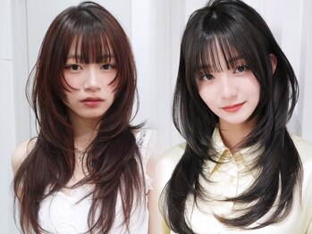 アルバム 池袋(ALBUM)の写真/日本で一番予約される美容室で話題！メディアでも活躍しているスタイリスト在籍！[ブリーチ/ダブルカラー]