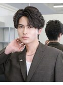 フェザーパーマフェザーショートニュアンスパーマ曲がる縮毛矯正