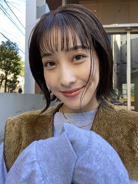 トリッカ シブヤ(TRICCA SHIBUYA) 大人可愛い前髪ショートボブ