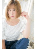 *mod's姪浜*…外国人風カラーの前下がりボブb