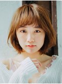 ふんわりボブ/20代/30代/40代/水島/倉敷