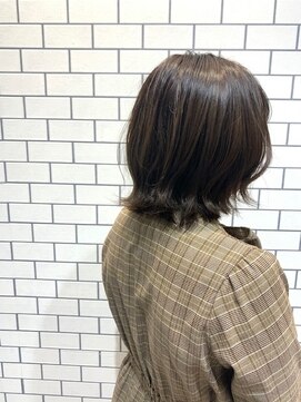 オット レイクウォーク(Otto) ◇切りっぱなしボブ×マットグレー◇