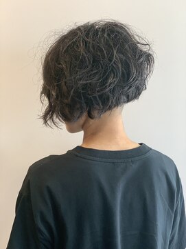 ピュアソウル(Pure Soul) ニューヨークドライカット★刈り上げモードボブ[渋谷]