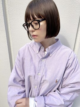 レトン 銀座(leton) 美髪/ホワイトグレージュ/大人かわいい/こなれミディ[銀座]