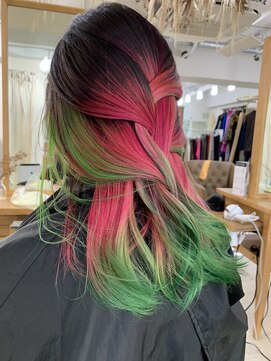 エッジ 下北沢(edge.) デザインカラー　相場堅弥　edge.下北沢