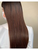 カノエ(canoe)&nbsp;ロング/透明感/髪質改善縮毛矯正/髪質改善/韓国風/韓国ヘア